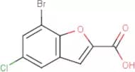 7-Bromo-5-chlorobenzofuran-2-carboxylic acid