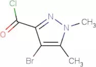1,5-Dimethyl-4-bromopyrazole-3-carbonyl chloride