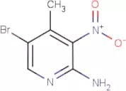 2-Amino-5-bromo-4-methyl-3-nitropyridine