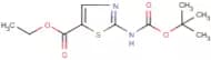 Ethyl 2-amino-1,3-thiazole-5-carboxylate, 2-BOC protected