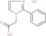 (2-Phenyl-1H-imidazol-1-yl)acetic acid hydrochloride