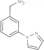 [3-(1H-Pyrazol-1-yl)phenyl]methylamine