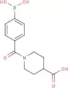 4-(1-Carbonyl-4-carboxypiperidine)benzeneboronic acid