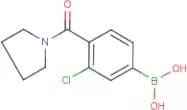 3-Chloro-4-(N-pyrrolidin-1-ylcarbonyl)benzeneboronic acid