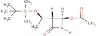 (2R,3R)-3-[(R)-1-(tert-Butyldimethylsilyloxy)ethyl]-4-oxoazetidin-2-ylacetate