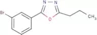 2-(3-Bromophenyl)-5-propyl-1,3,4-oxadiazole