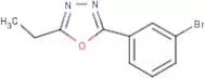 2-(3-Bromophenyl)-5-ethyl-1,3,4-oxadiazole