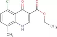 Ethyl 5-chloro-1,4-dihydro-8-methyl-4-oxoquinoline-3-carboxylate