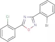 3-(2-Bromophenyl)-5-(2-chlorophenyl)-1,2,4-oxadiazole