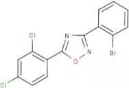3-(2-Bromophenyl)-5-(2,4-dichlorophenyl)-1,2,4-oxadiazole