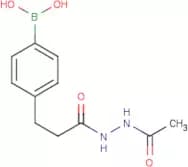 4-[3-(2-Acetylhydrazino)-3-oxopropyl]benzeneboronic acid