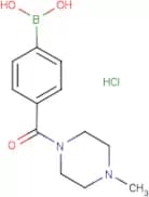 4-[(4-Methylpiperazin-1-yl)carbonyl]benzeneboronic acid hydrochloride