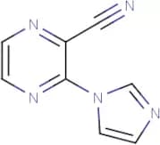 3-(1H-Imidazol-1-yl)pyrazine-2-carbonitrile