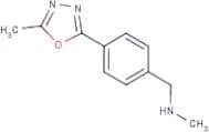 2-{4-[Methyl(aminomethyl)]phenyl}-5-methyl-1,3,4-oxadiazole