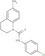 N-(4-Chlorophenyl)-6-methyl-3,4-dihydroquinoline-1(2H)-thiocarboxamide