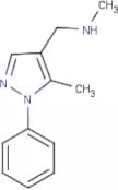 N-Methyl-1-(5-methyl-1-phenyl-1H-pyrazol-4-yl)methylamine