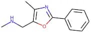 5-[(Methylamino)methyl]-4-methyl-2-phenyl-1,3-oxazole 97%