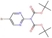 2-Amino-5-bromopyrimidine, 2,2-Bis-BOC protected