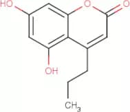 5,7-Dihydroxy-4-propylcoumarin