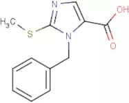 1-Benzyl-2-(methylthio)-1H-imidazole-5-carboxylic acid