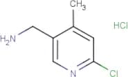 5-(Aminomethyl)-2-chloro-4-methylpyridine hydrochloride