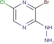 3-Bromo-5-chloro-2-hydrazinopyrazine