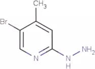 5-Bromo-2-hydrazino-4-methylpyridine