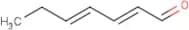 (2E,4E)-Hepta-2,4-dienal