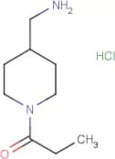 4-(Aminomethyl)-1-propanoylpiperidine hydrochloride