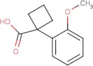 1-(2-Methoxyphenyl)cyclobutane-1-carboxylic acid
