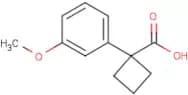1-(3-Methoxyphenyl)cyclobutane-1-carboxylic acid