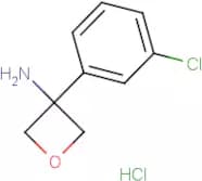 3-Amino-3-(3-chlorophenyl)oxetane hydrochloride