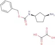 (1R,3S)-Cyclopentane-1,3-diamine oxalate, 1-CBZ protected