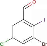 3-Bromo-5-chloro-2-iodobenzaldehyde