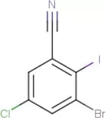 3-Bromo-5-chloro-2-iodobenzonitrile