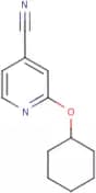 2-(Cyclohexyloxy)isonicotinonitrile