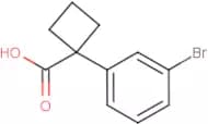 1-(3-Bromophenyl)cyclobutane-1-carboxylic acid