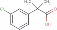 2-(3-Chlorophenyl)-2-methylpropanoic acid