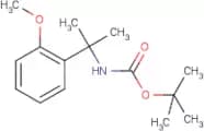α,α-Dimethyl-2-methoxybenzylamine, N-BOC protected