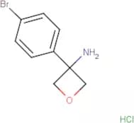 3-(4-Bromophenyl)oxetan-3-amine hydrochloride