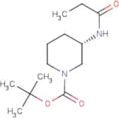 (3S)-3-(Propanoylamino)piperidine, N1-BOC protected