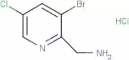 2-(Aminomethyl)-3-bromo-5-chloropyridine hydrochloride