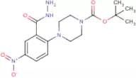 4-[2-(Hydrazinocarbonyl)-4-nitrophenyl]piperazine, N1-BOC protected