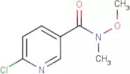 6-Chloro-N-methoxy-N-methylnicotinamide