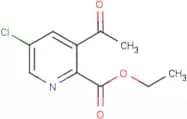 Ethyl 3-acetyl-5-chloropyridine-2-carboxylate