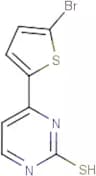 4-(5-Bromothien-2-yl)pyrimidine-2-thiol