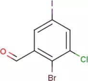 2-Bromo-3-chloro-5-iodobenzaldehyde