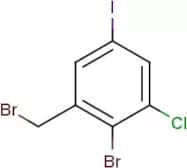 2-Bromo-3-chloro-5-iodobenzyl bromide