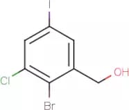 2-Bromo-3-chloro-5-iodobenzyl alcohol