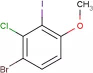 4-Bromo-3-chloro-2-iodoanisole